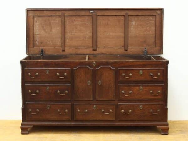 Georgian Oak Mule Chest Antique Chests 8