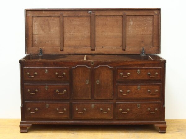 Georgian Oak Mule Chest Antique Chests 9