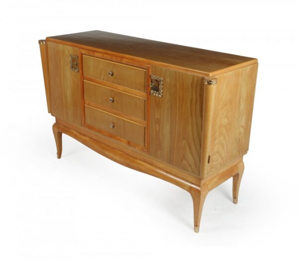 French Art Deco Sideboard in Cherry Antique Sideboards 16
