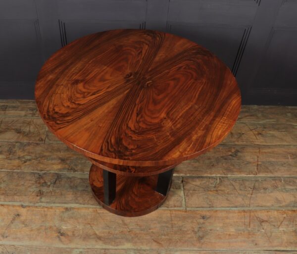 Art Deco Centre Coffee Table in Walnut - Image 7