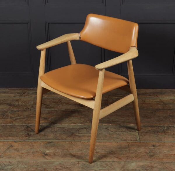 Mid Century Desk Chair in Oak by Erik Kirkegaard - Image 14