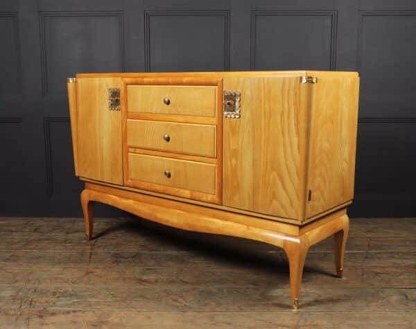 French Art Deco Sideboard in Cherry Antique Sideboards 5