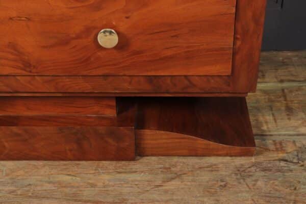 French Art Deco Walnut Wardrobe c1930 - Image 10