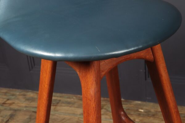 Pair of Teak Bar stools by Erik Buch - Image 7