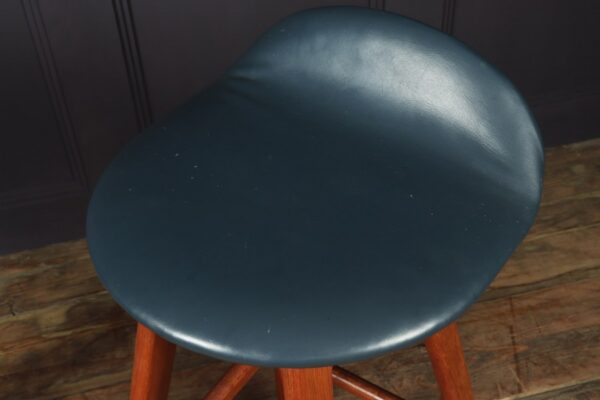 Pair of Teak Bar stools by Erik Buch - Image 6