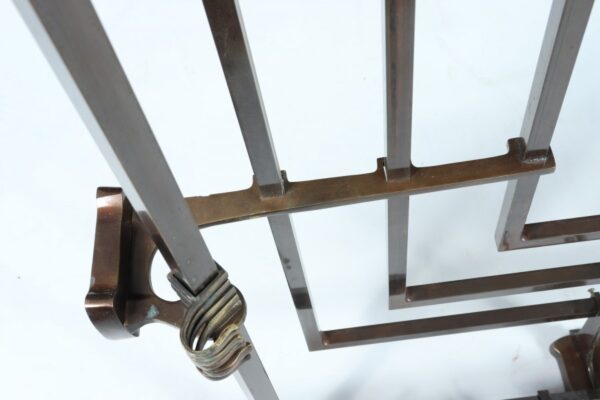 Large Art Deco Corner Coat and Hat Rack c1920 - Image 10