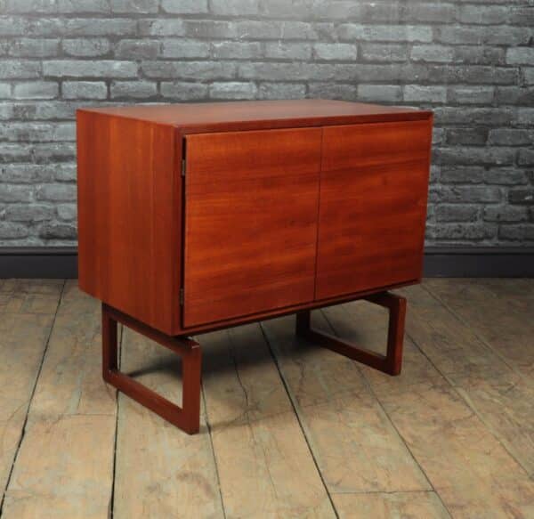 Danish Modern two door Teak Sideboard by Mogens Kold MK511 antique sideboard Antique Sideboards 11