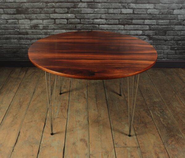 Mid Century Rosewood Dining Table by Hove Mobler antique table Antique Tables 12