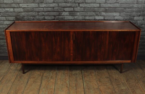 Mid century Danish Tambour Door Sideboard by Kofod Larsen antique sideboard Antique Sideboards 15