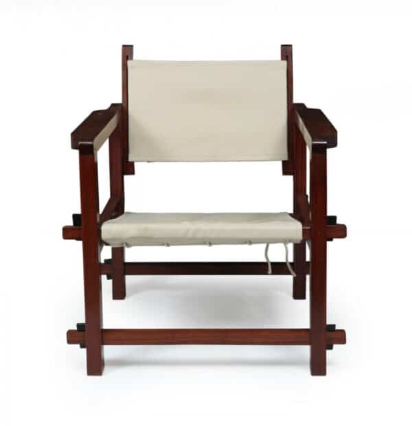 Rosewood Sling Chair – Brazil c1960 Antique Chairs 15