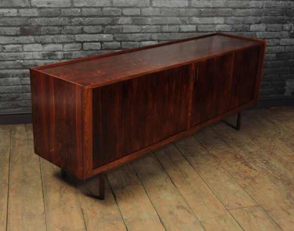 Mid century Danish Tambour Door Sideboard by Kofod Larsen - Image 7