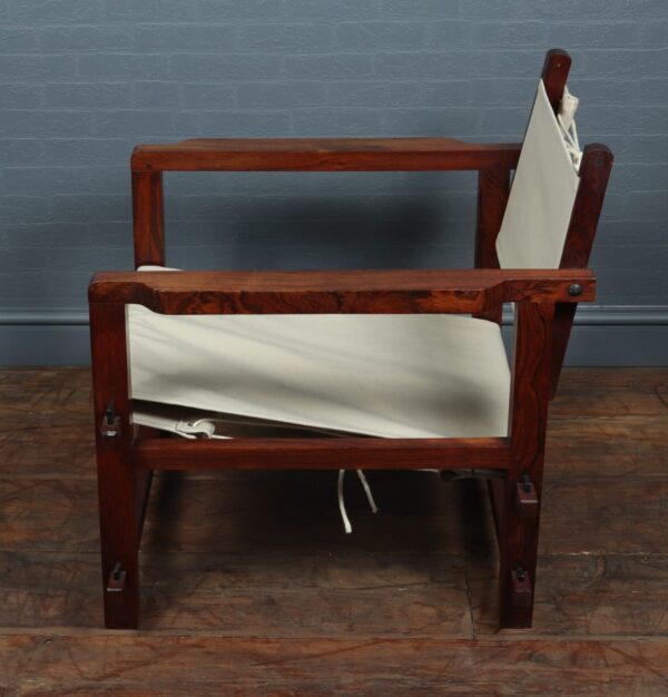 Rosewood Sling Chair - Brazil c1960 - Image 10
