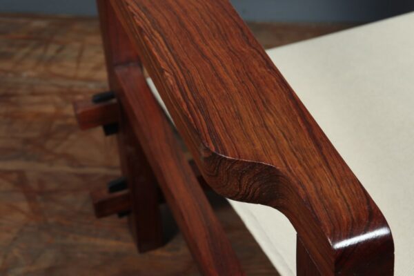 Rosewood Sling Chair - Brazil c1960 - Image 6