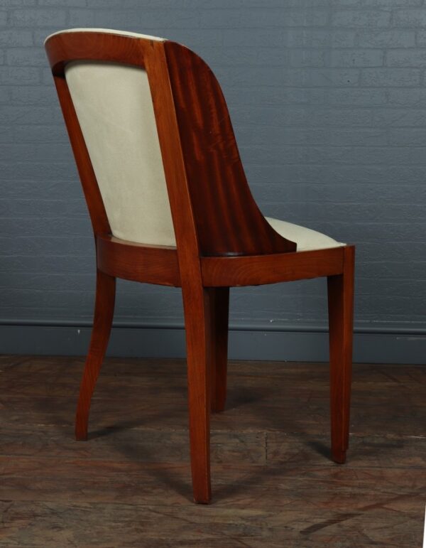 Set of 6 French Art Deco Dining Chairs Antique Chairs 11