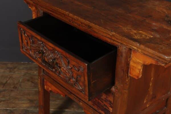 19th Century Chinese Console Side Table Antique Cupboards 6