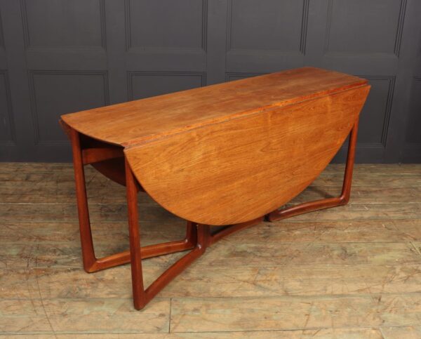 Mid Century Dining Table by Peter Hvidt and Orla Molgaard-Nielsen c1950 - Image 8