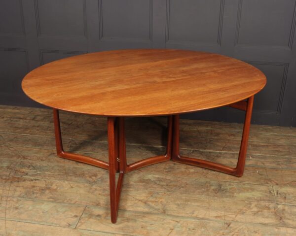 Mid Century Dining Table by Peter Hvidt and Orla Molgaard-Nielsen c1950 - Image 7
