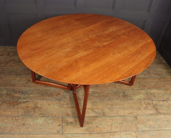 Mid Century Dining Table by Peter Hvidt and Orla Molgaard-Nielsen c1950 - Image 6
