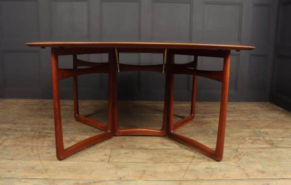 Mid Century Dining Table by Peter Hvidt and Orla Molgaard-Nielsen c1950 Antique Tables 6
