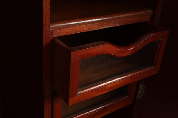 Art Deco Gentleman’s Wardrobe in Burr Maple c1931 - Image 6