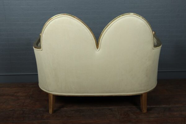 Art Deco Gilt-wood Salon Suite Attributed to Paul Follot c1925 - Image 6