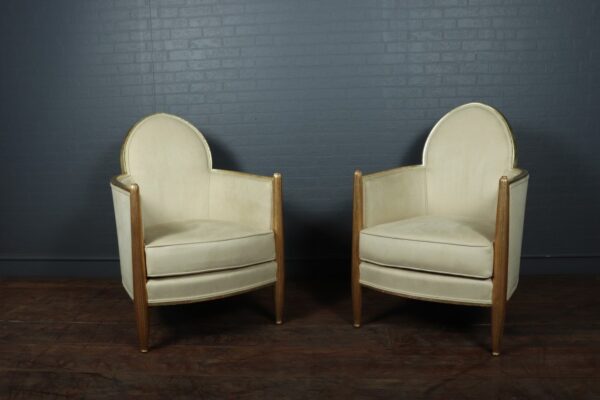 Art Deco Gilt-wood Salon Suite Attributed to Paul Follot c1925 - Image 5