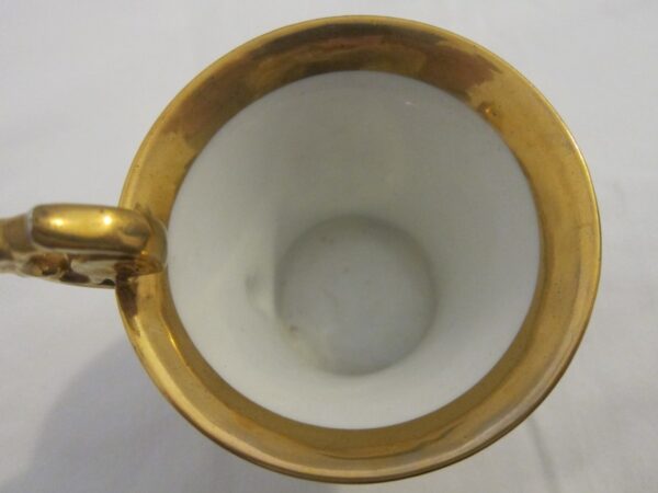 Antique "Limoges" Cup & Saucer Handpainted & Signed by Artist - Image 5