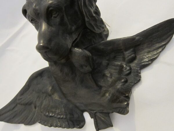 19th Century French Bronze “Dog” Inkwell bronze Antique Metals 10