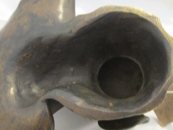 19th Century French Bronze "Dog" Inkwell - Image 6