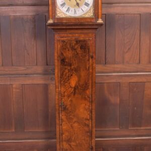 Georgian Walnut Longcase Clock SAI2205 Antique Furniture