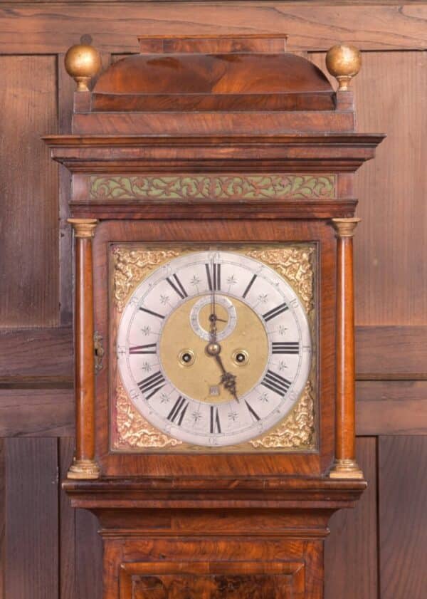 Georgian Walnut Longcase Clock SAI2205 Antique Furniture 14