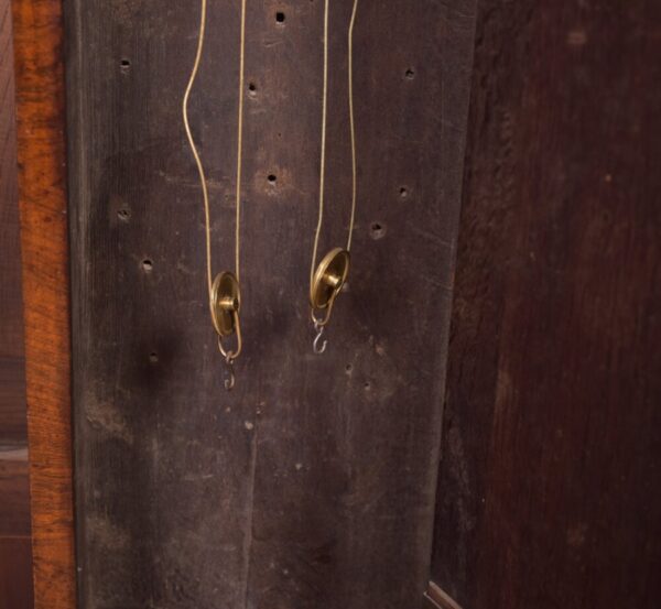Georgian Walnut Longcase Clock SAI2205 - Image 6