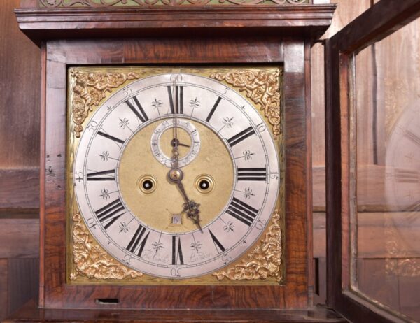 Georgian Walnut Longcase Clock SAI2205 Antique Furniture 21