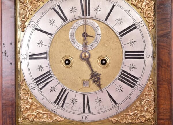 Georgian Walnut Longcase Clock SAI2205 Antique Furniture 23