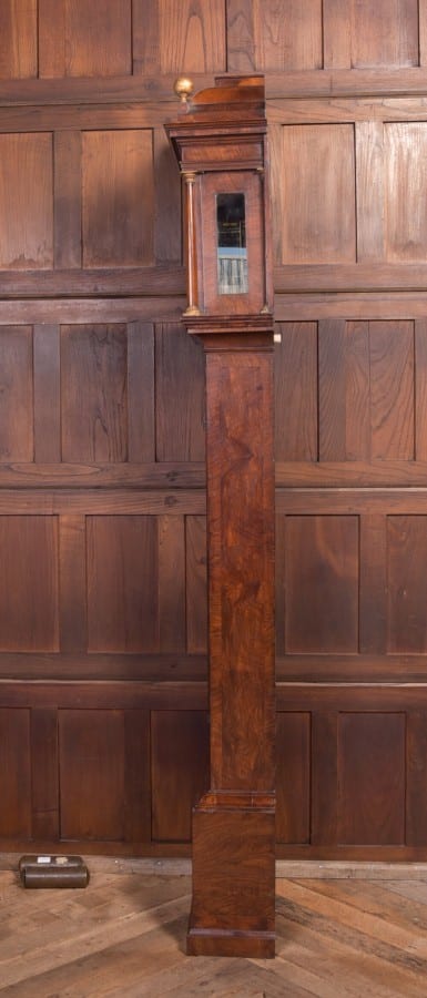 Georgian Walnut Longcase Clock SAI2205 Antique Furniture 16