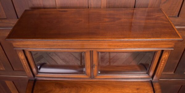 Edwardian Inlaid Cylinder Desk SAI2202 - Image 2