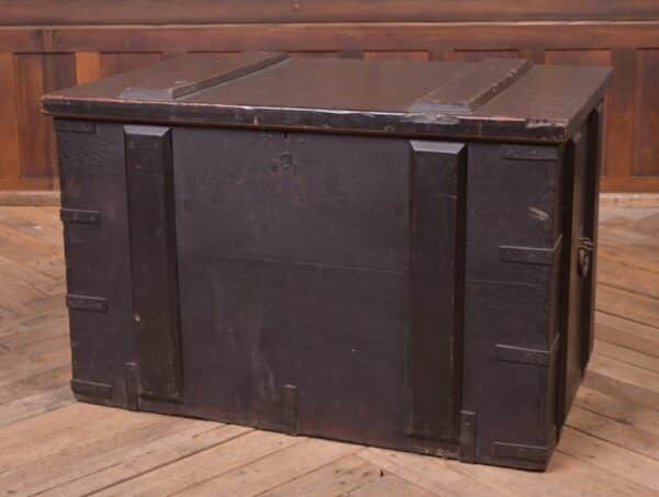 19th Century Teak Storage Chest / Trunk SAI2201 Antique Furniture 3