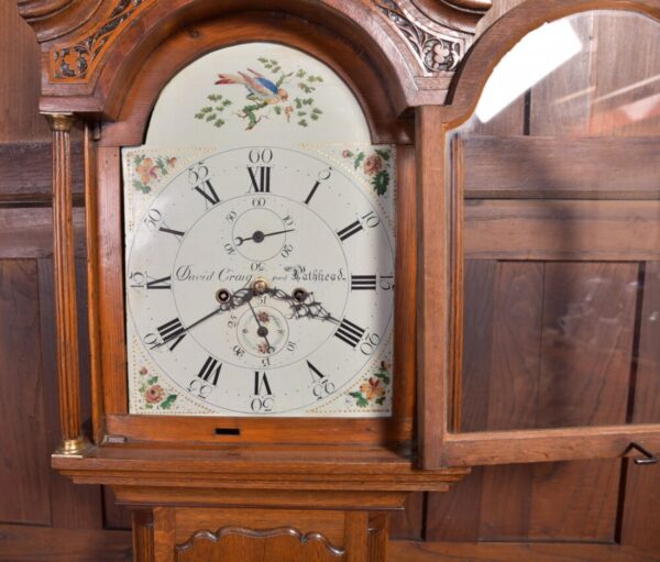Victorian David Craig Ford Pathhead Longcase Clock SAI2206 Antique Furniture 7