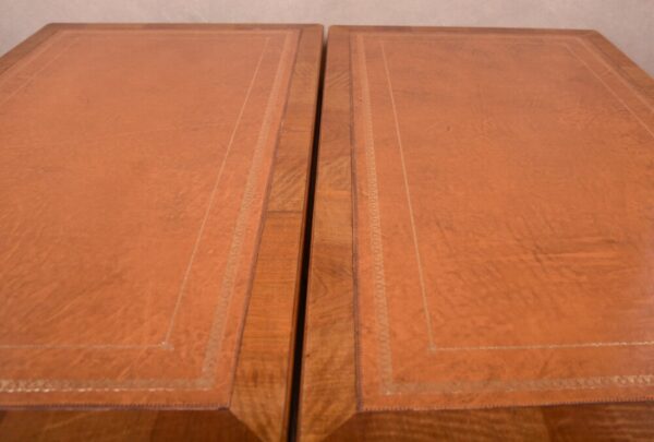 Fantastic Pair Of Walnut Library Writing Tables SAI1709 - Image 12