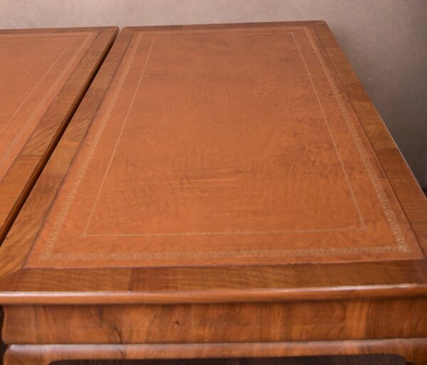 Fantastic Pair Of Walnut Library Writing Tables SAI1709 - Image 7