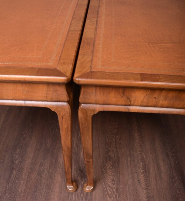 Fantastic Pair Of Walnut Library Writing Tables SAI1709 - Image 8