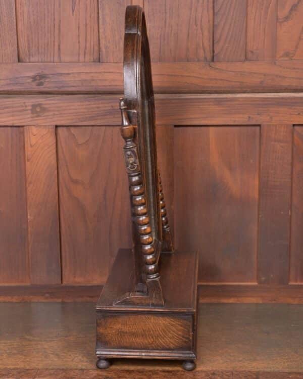 Edwardian Oak Cheval Mirror SAI1950 - Image 7