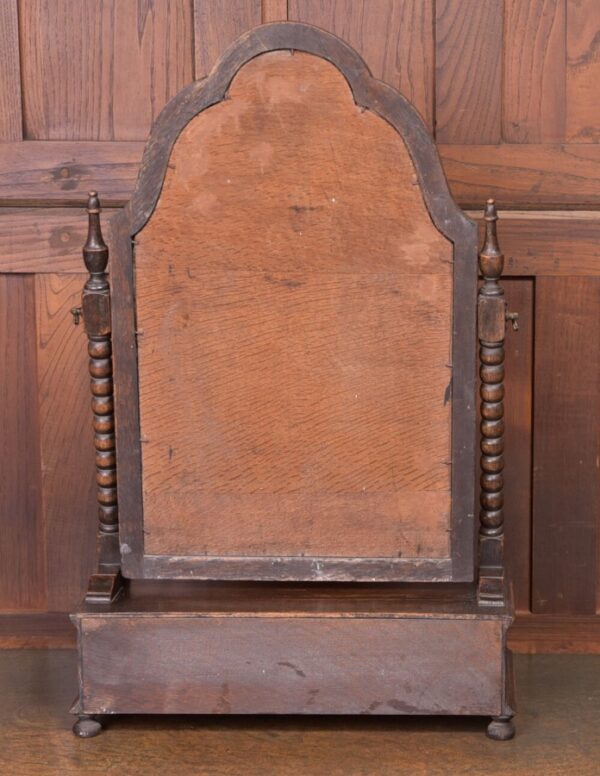 Edwardian Oak Cheval Mirror SAI1950 - Image 8