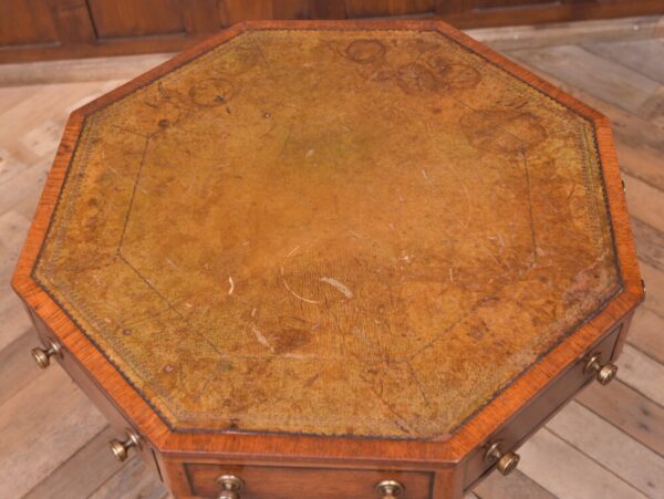 A Small Regency Mahogany Octagonal Drum Table SAI1947 Antique Furniture 11