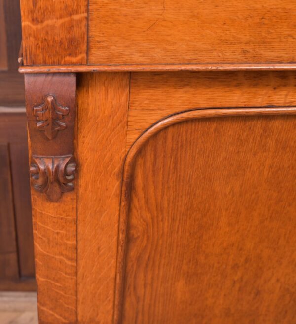 Superb Victorian Honey Oak 2 Door Cabinet Bookcase SAI1948 Antique Furniture 9