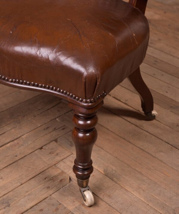 Victorian Mahogany Cock Fighting/ Desk Chair SAI2231 Antique Furniture 5
