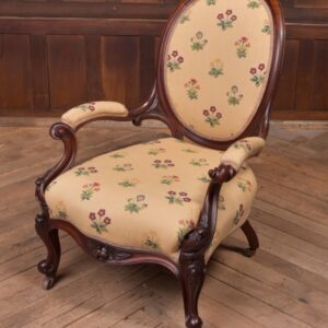 Victorian Walnut Arm Chair SAI2229 Antique Furniture