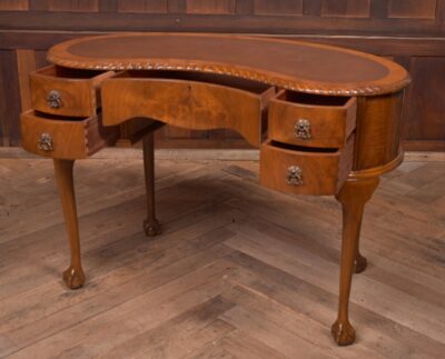 Walnut kidney shape desk SAI2230 Antique Furniture 7