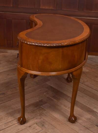 Walnut kidney shape desk SAI2230 Antique Furniture 10