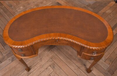 Walnut kidney shape desk SAI2230 Antique Furniture 13